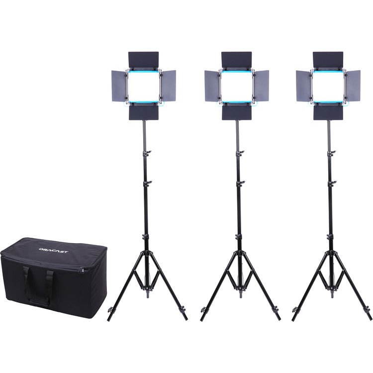 Dracast LED 500  Kit de Luces Bicolor