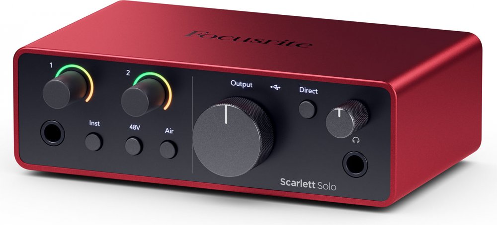 Focusrite Scarlett Solo 4th Gen