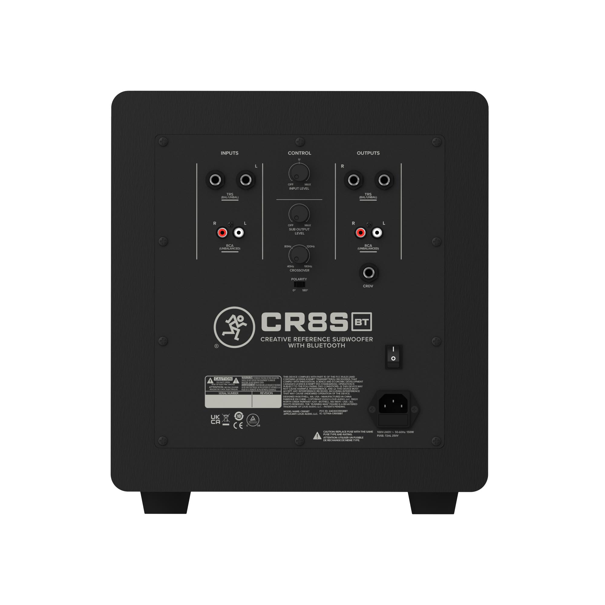 Mackie CR8S-XBT Subwoofer de estudio