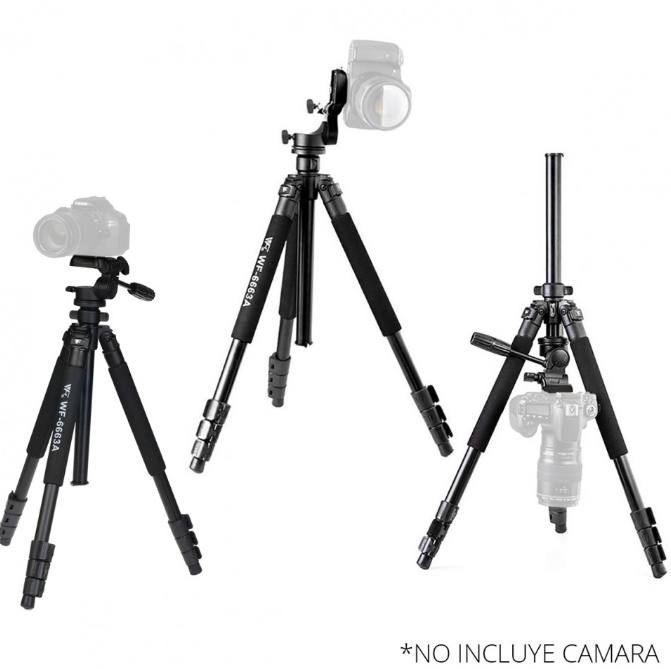 TRIPODE PARA CÁMARA WEIFENG 6663A