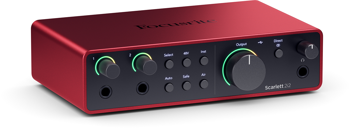 Focusrite Scarlett 2i2 (4th Gen)