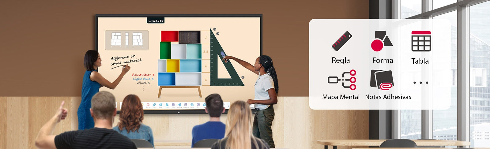 Monitor Interactivo LG 65TR3DQ-B