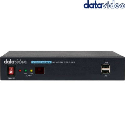 Datavideo NVD-30 MKII Decoder IP, SRT, RTP/RTSP