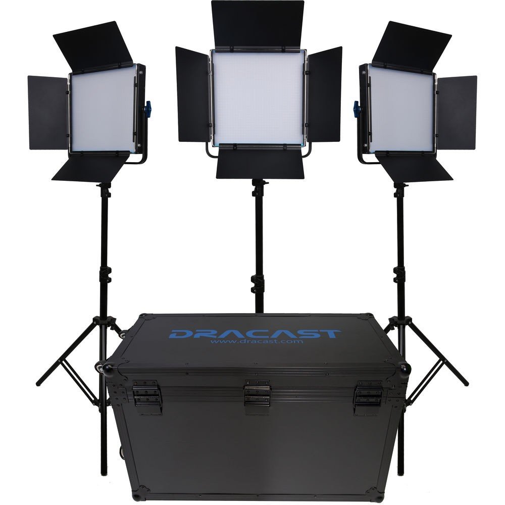 Dracast LED 1000 Kit de Luces